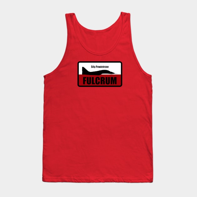 Polish Mig-29 Fulcrum Tank Top by TCP